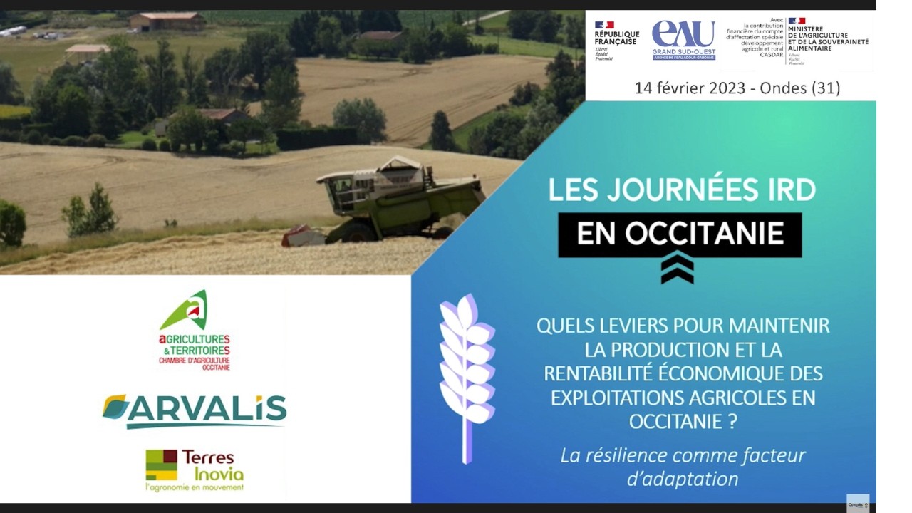 CHAMBRE AGRICULTURE OCCITANIE FEV 2023