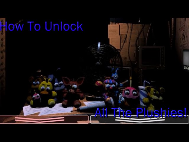 FNAF 1 iOS REMASTERED - BUYING THE FNAF PLUSHIES IN-APP PURCHASE