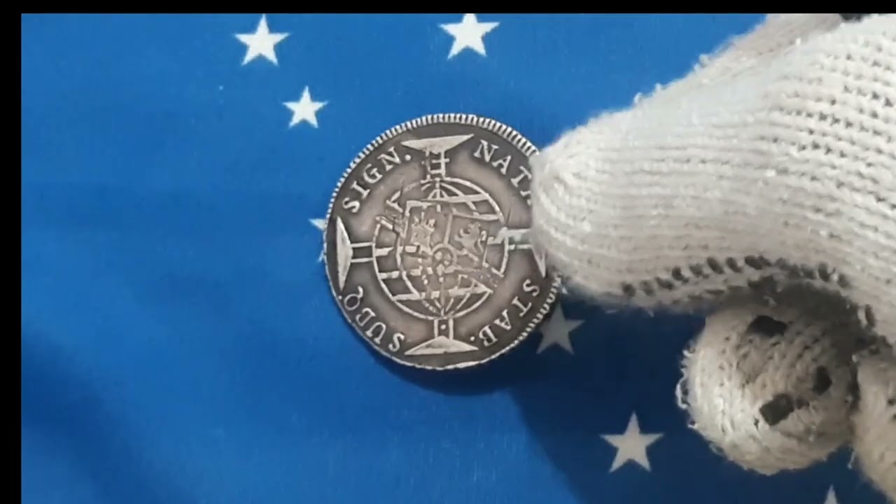 moeda de  960 Reis de prata 1816 Rara.