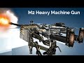 Animation how a m2 browning heavy machine gun works