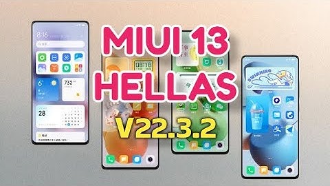 MIUI Hellas 13 (22.3.2 Port) | Android 11 - Poco M3