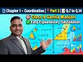 Chapter 1 Coordination for 9th class ganita manjari part 3