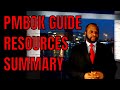 PMBOK Guide Resource Management: 1 Minute+ Summary: PMP Exam