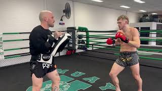 Full Rounds #2 - Muay Thai Padwork with Max Mcvicker and Kieran Walsh