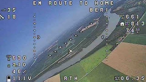 ZOHD Dart Sweepforward Wing 635mm long range record 8.13 km