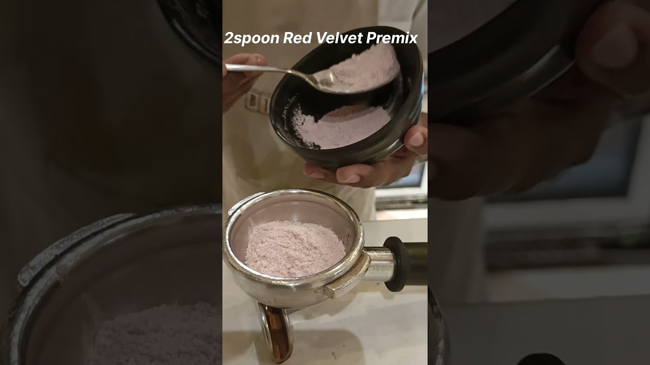 How to make Red velvet latte | Red velvet latte with coffee ☕ 😊🤞 |