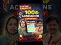 How she achieved 100 admissions in just 60 days ?