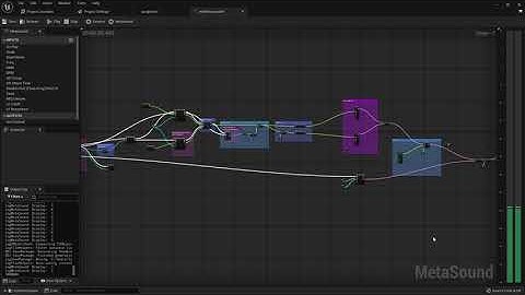 A procedurally generated dual oscillator, using Metasounds in Unreal Engine 5
