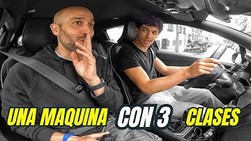 Este ALUMNO me SORPRENDE con solo 3 CLASES practicas de CONDUCIR