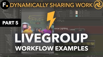Common Workflow Examples | Dynamically Sharing Work Using LiveGroups in Katana