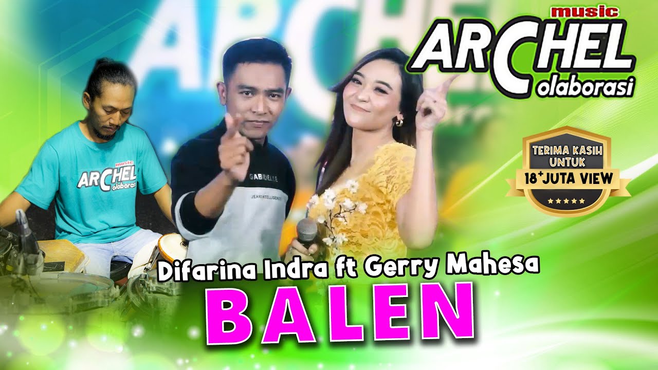 Difarina indra Ft. Gerry Mahesa - Balen Karya Manthous (Official live Music)