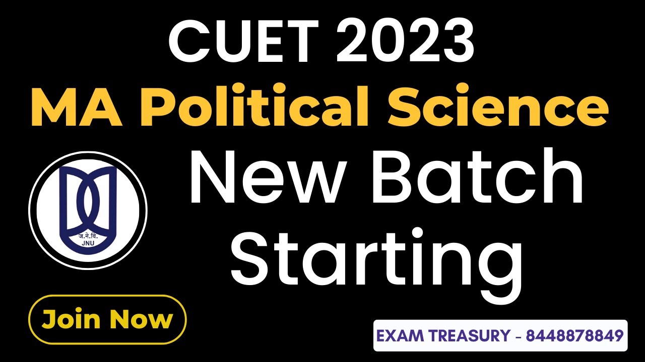 CUET 2023 MA Political Science Entrance Exam Preparation JNU DU cuet-2023-ma-political-science-entrance-exam-preparation-jnu-du