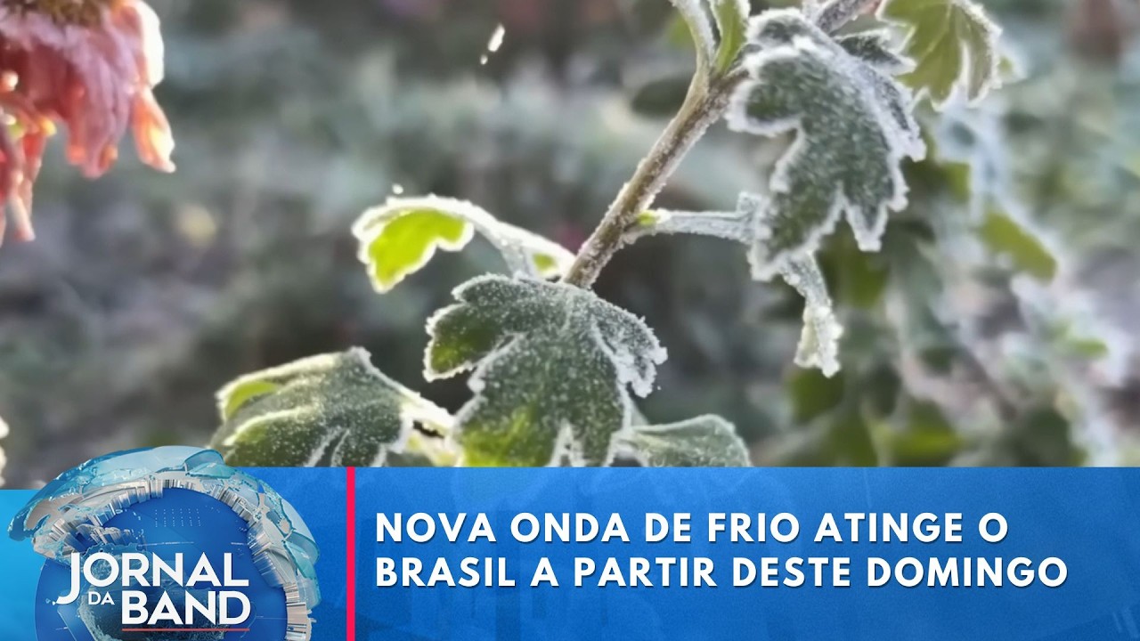 Nova onda de frio atinge o Brasil a partir deste domingo