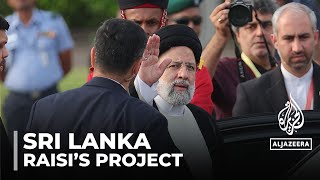 Iranian President Ebrahim Raisi inaugurates Sri Lankan hydropower and irrigation project