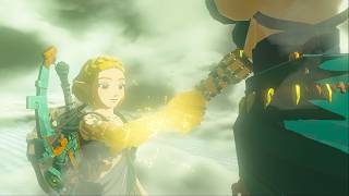 TOTK Zelda give Link the Master Sword Shattered Prophecy Mod [Great Sky Island]