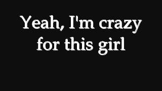 Video thumbnail of "Evan and Jaron - Crazy For This Girl (Acoustic Version) Lyrics"