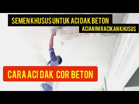 Video: Bagaimana Anda menghaluskan teras beton?