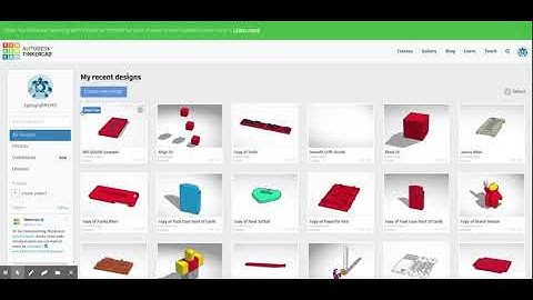 Video 10- How to TinkerCad Series: How to make your Design Public