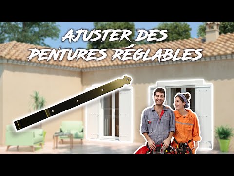 Jardimat - Penture Droite Réglable 2.0