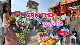 Tết Cần Thơ 2024: Khủng hoảng Chợ Cái Khế Vắng không một bóng người