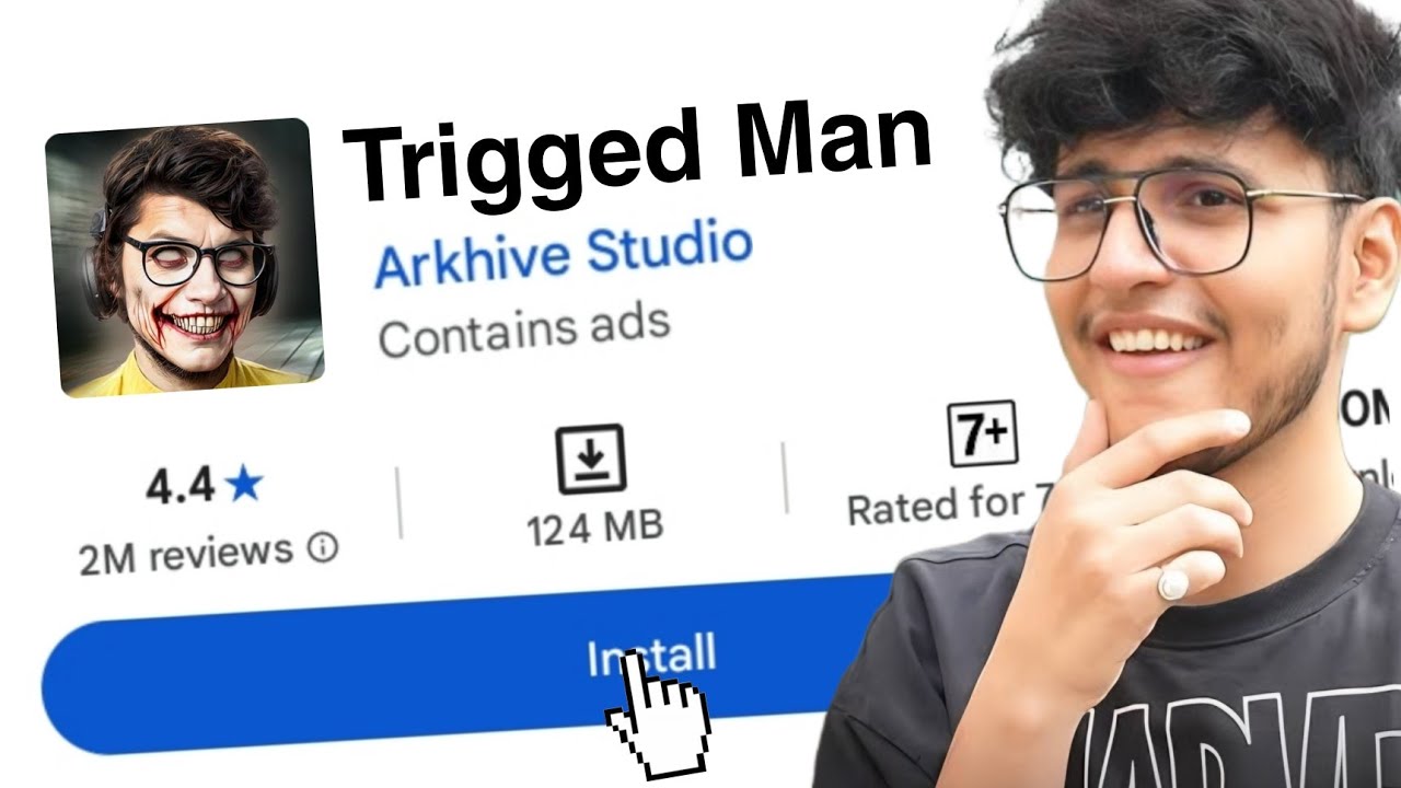 I Found a Horror 👻 Game of triggered insaan 😱🔥