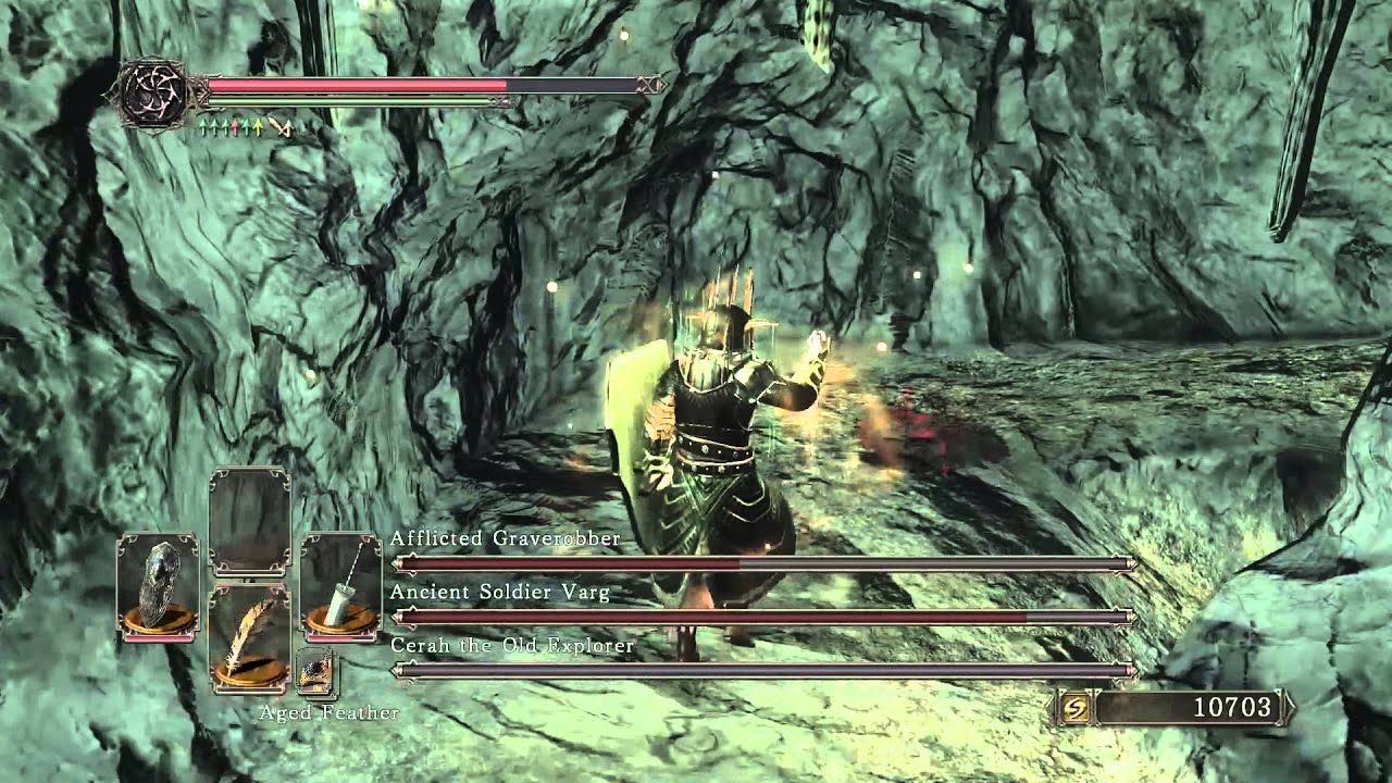 DS2 SOTFS Walkthrough Ep. 60 (Cave of the Dead/The Trio Boss) YouTube