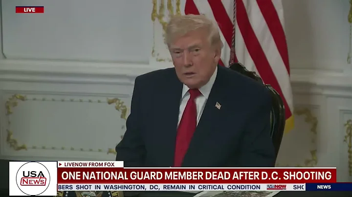 reaking News: Trump Announces Death of National Guard Member in DC Shooting