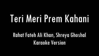 Teri Meri Prem Kahani | Bodyguard | Karaoke With Lyrics | Only Guitra Chords...
