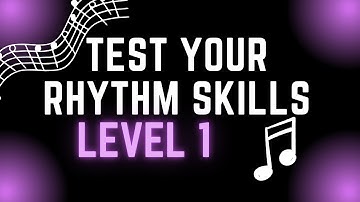 Rapid Rhythms Level 1 - Counting Quarter Notes and Quarter Rests