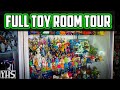 Full Toy Room Tour - Real Ghostbusters, TMNT, Star Wars, MOTU & More!