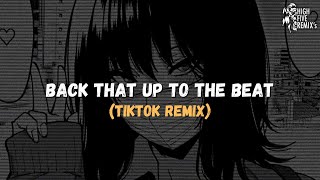 Madonna - Back That Up To The Beat (Speed Up/TikTok Remix)