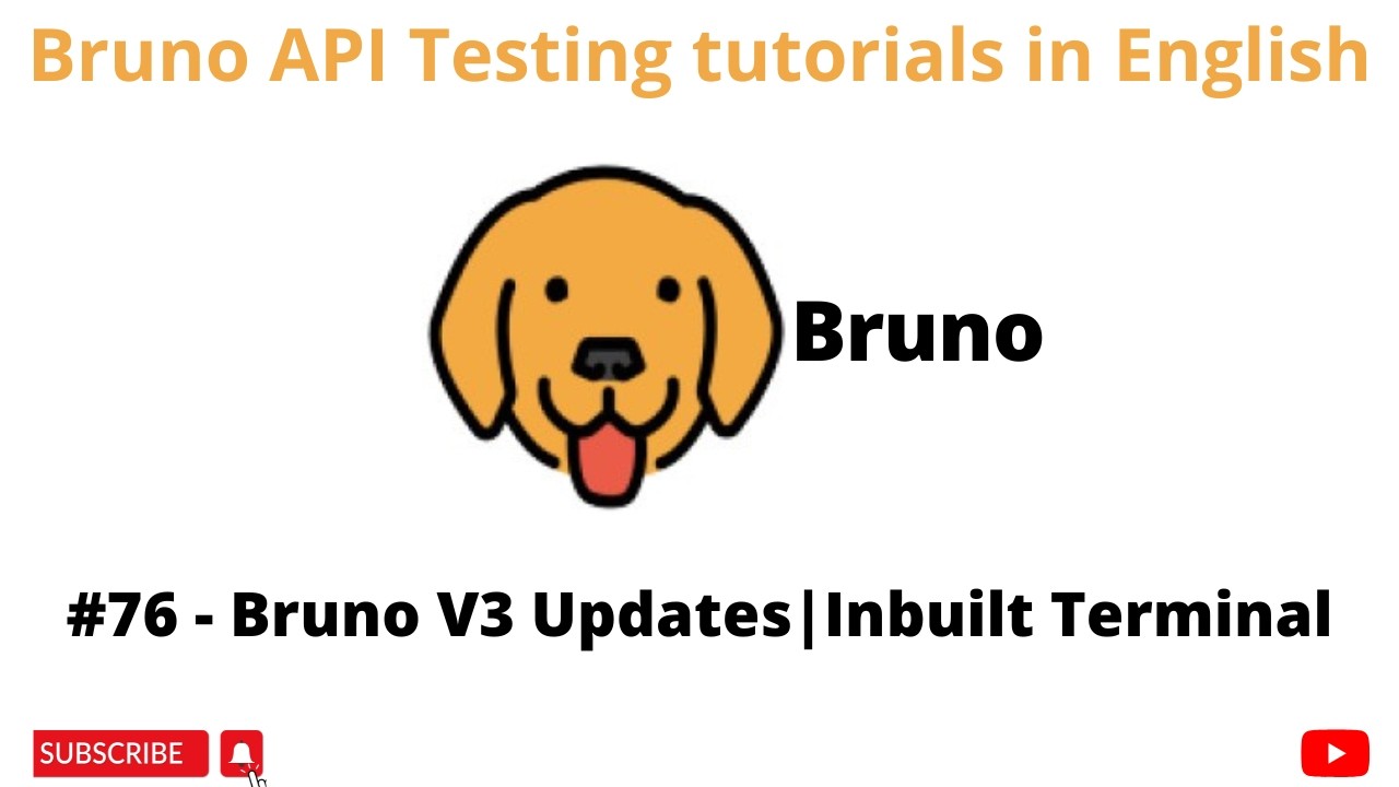 #76 | Inbuilt Terminal | Bruno API Client | API Testing Tutorials 4 ...