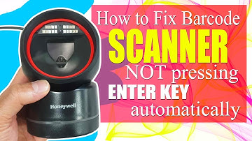 How to Fix Barcode Scanner Not Pressing Enter (Enable CR Suffix)