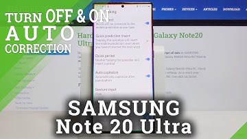 How to Allow Auto-Correction in SAMSUNG Galaxy Note 20 Ultra – Correct Text Automatically
