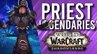 These Are Surprisingly Good! Shadowlands PRIEST Legendaries! - WoW: Shadowlands Alpha