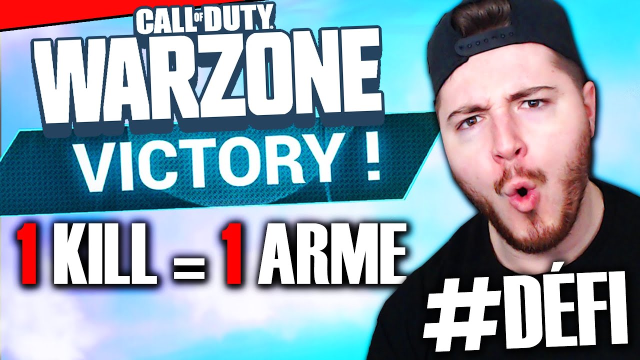 DÉFI : TOP 1 EN CHANGEANT D'ARME A CHAQUE KILL SUR WARZONE !
