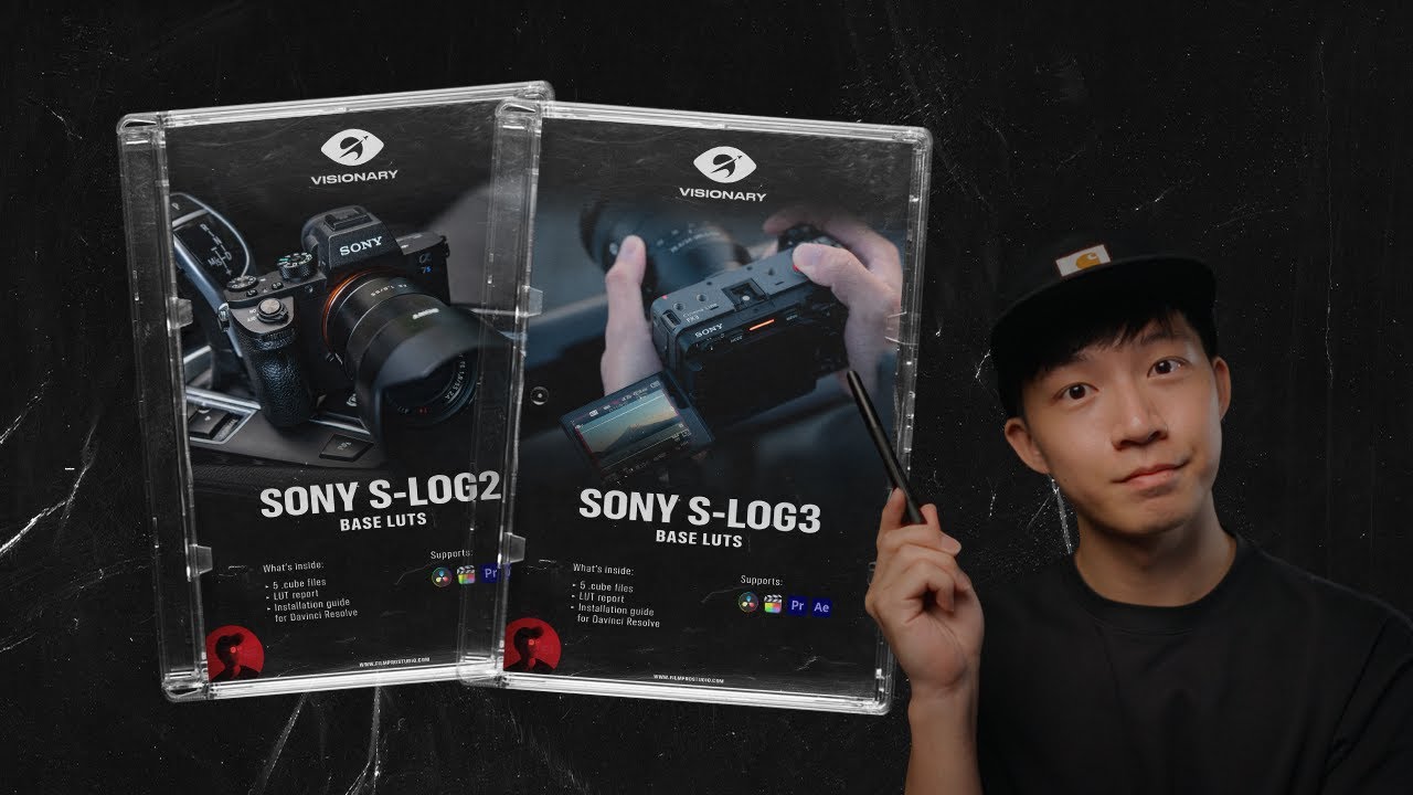 CINEMATIC Conversion LUTs for Sony S-Log3 & S-Log2 | Visionary Base ...