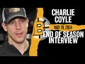 Charlie Coyle Talks Increased Role This Season, Exceeding Expectations
