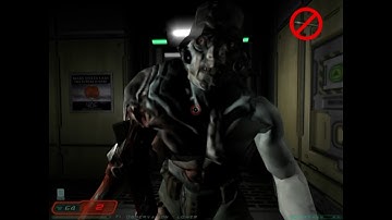 27. ZOMBIE COMMANDO TRAPPED # Doom 3 No Weapons Nightmare Mode