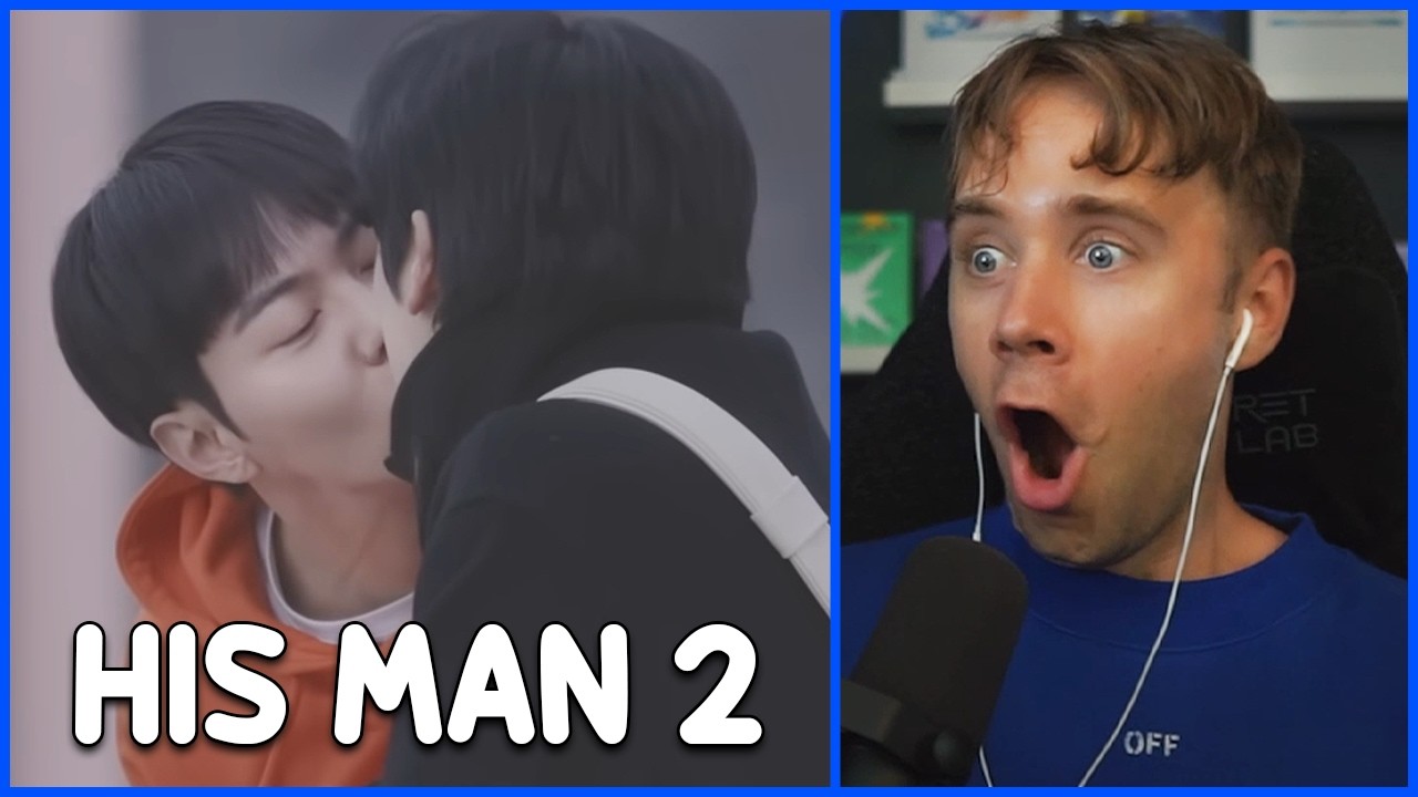 REACTING TO HIS MAN 2 👨‍❤️‍💋‍👨 (FULL SEASON COMPILATION)