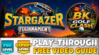 Information PRO & EXPERT PLAY-THROUGH | Stargazer Tournament  | Golf Clash Guide Tips Update