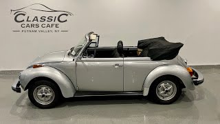 For Sale Low Miles 79 Volkswagen Super Beetle Convertible W Ac, 17,211 Documented Original Miles