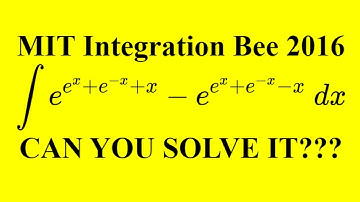 MIT Integration Bee 2016 #4