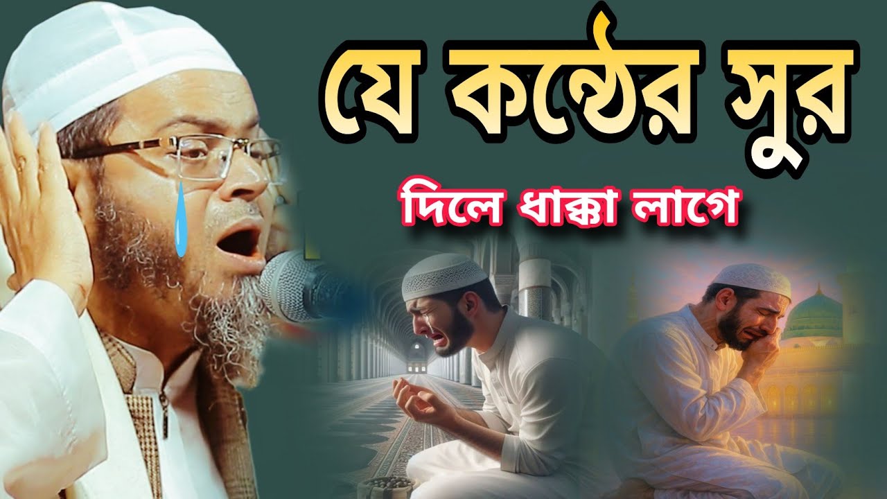 নাসির উদ্দিন আনসারীর মধুর কন্ঠে হৃদয় ছুঁয়ে যায় – শুনলে চোখের পানি থামবে না!
