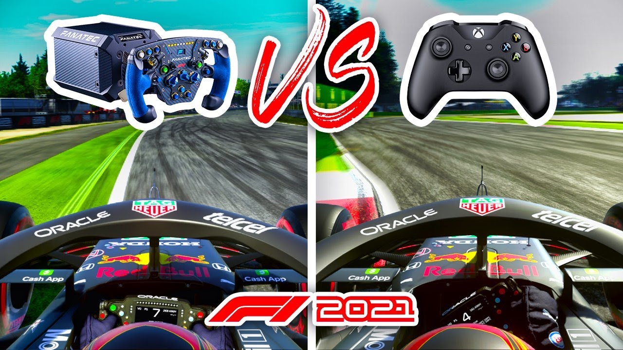 How Much Quicker is a Wheel vs. Controller? (Monza) F1 2021 YouTube