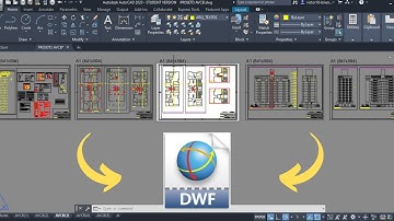 Como salvar vários Layout em um único arquivo DWF no AutoCAD