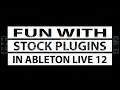 Stock plugin fun 01  haunting organ ableton musicproducer sounddesign