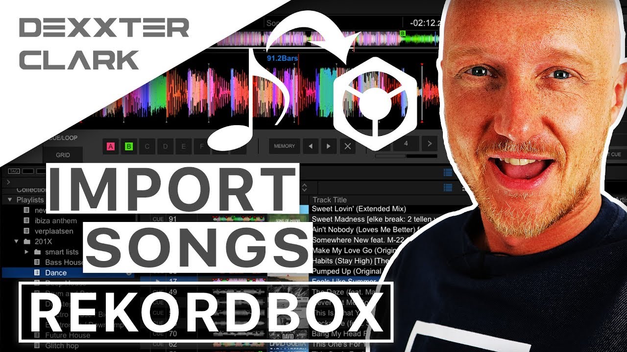 How to import music to rekordbox  importing files tracks and songs