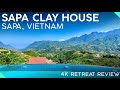 SAPA CLAY HOUSE Sapa, Vietnam【4K Mini Tour &amp; Review】Rustic Mountain Retreat
