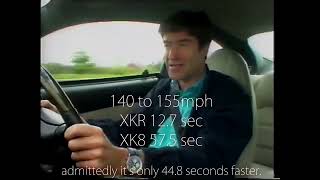 Match Highlights Jaguar XKR - 50 seconds faster - Tiff Needell - Top Gear 1998